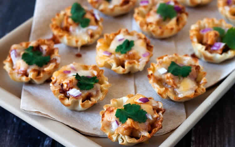 Recette mini bouchées de poulet ww