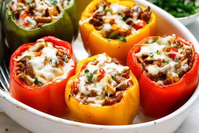 Recette Cookeo Viande Hachée Riz Viande Hachée Aux Carottes Cookeo 2 Recette poivron farci au riz et viande hachée