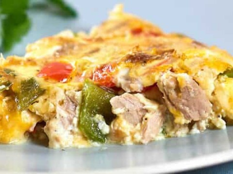 Recette quiche thon sans pâte weight watchers