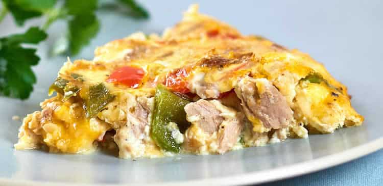 Recette quiche thon sans pâte weight watchers