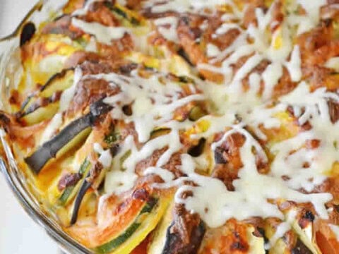 Recette ratatouille fromage au four w.w