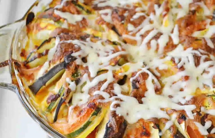Recette ratatouille fromage au four w.w