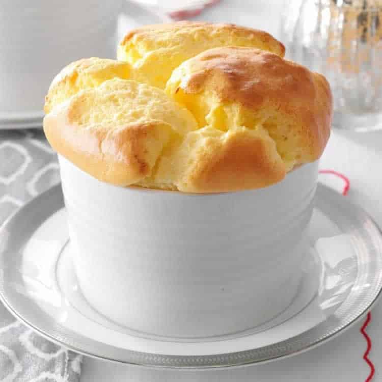 Recette soufflé au fromage ww