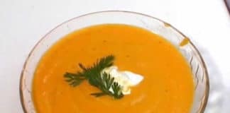Recette soupe de carottes au gingembre w.w