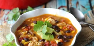 Recette soupe de poulet ww
