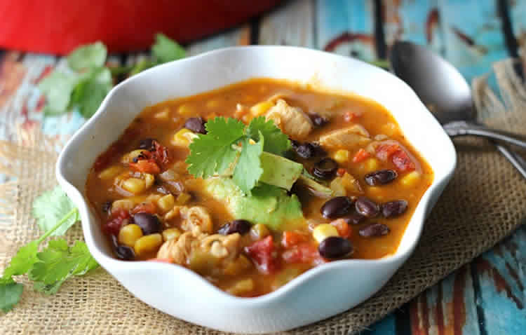 Recette soupe de poulet ww
