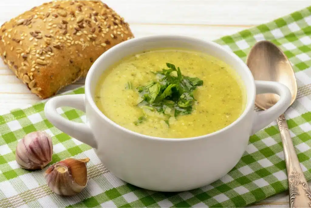 Soupe courgettes et pommes de terre au thermomix
