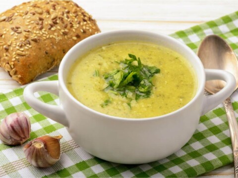 Soupe courgettes et pommes de terre au thermomix