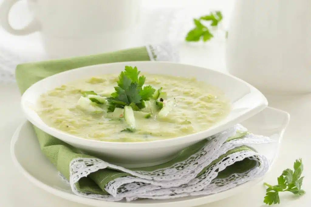 Soupe de chou-fleur et brocoli au thermomix