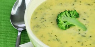 Soupe de chou-fleur et brocoli au thermomix