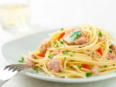 spaghettis thon au Cookeo