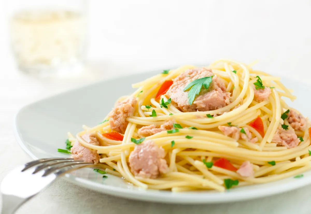 spaghettis thon au Cookeo