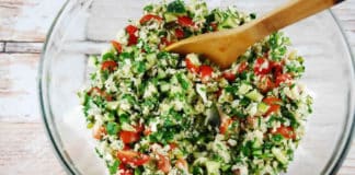 Taboulé de quinoa au thermomix