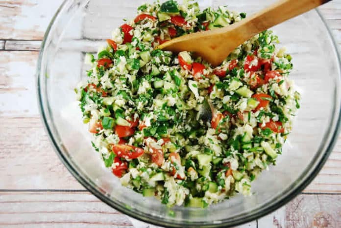 Taboulé de quinoa au thermomix
