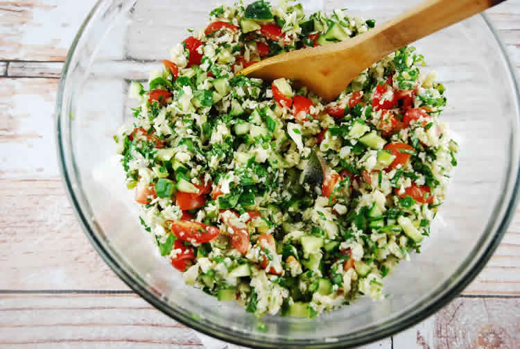 Taboulé de quinoa au thermomix