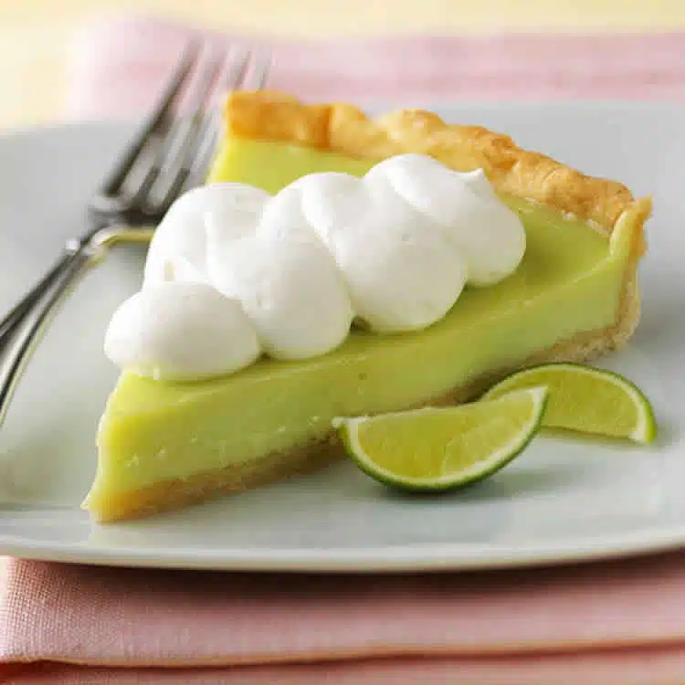 Tarte au citron vert