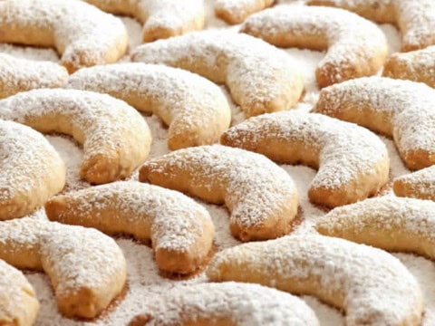 Vanille Kipferl - petits sablés à la vanille au thermomix