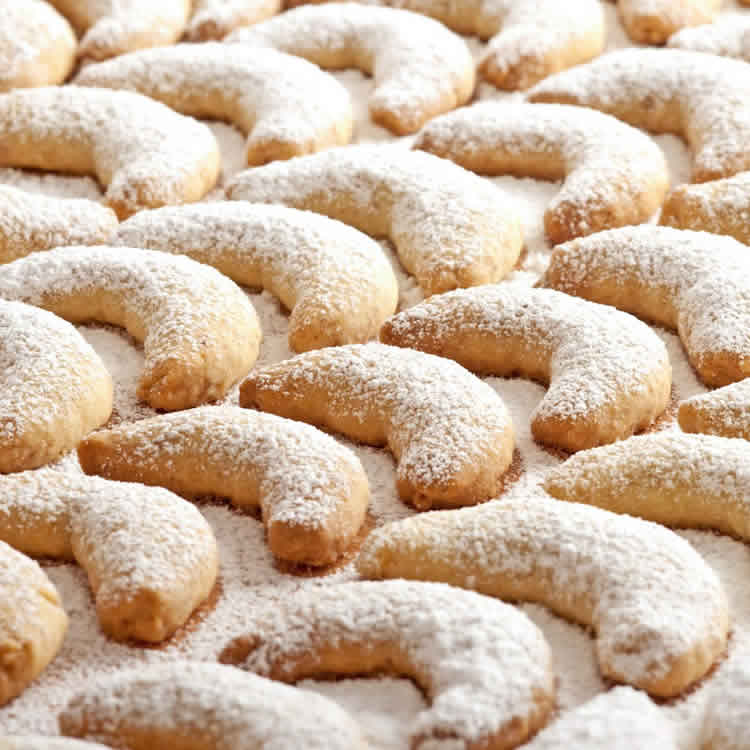 Vanille Kipferl - petits sablés à la vanille au thermomix
