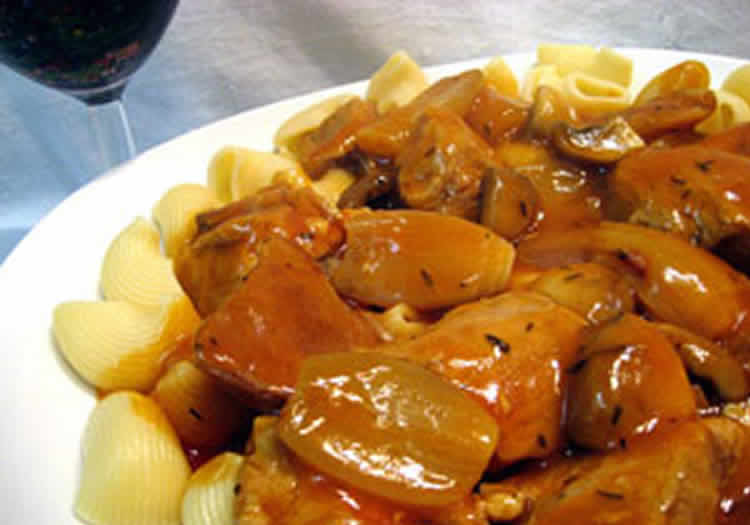 Veau Marengo au cookeo