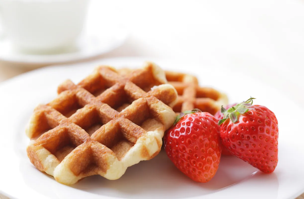 gaufres crème fraîche au thermomix