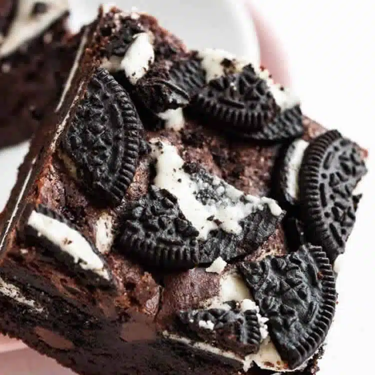 Brownies aux biscuits oreo au thermomix