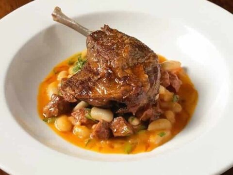 Cassoulet aux cuisses de canard au cookeo