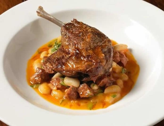 Cassoulet aux cuisses de canard au cookeo