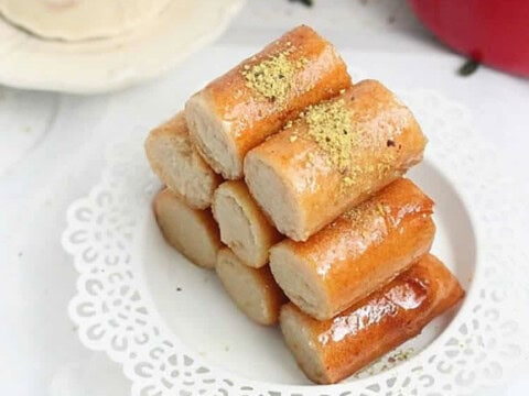 Cigares aux amandes croustillants au thermomix