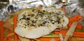 Filets de cabillaud varoma au thermomix