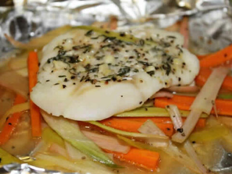 Filets de cabillaud varoma au thermomix