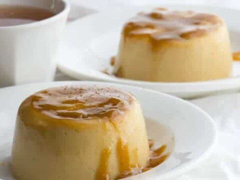 Flan pâte de praliné au thermomix