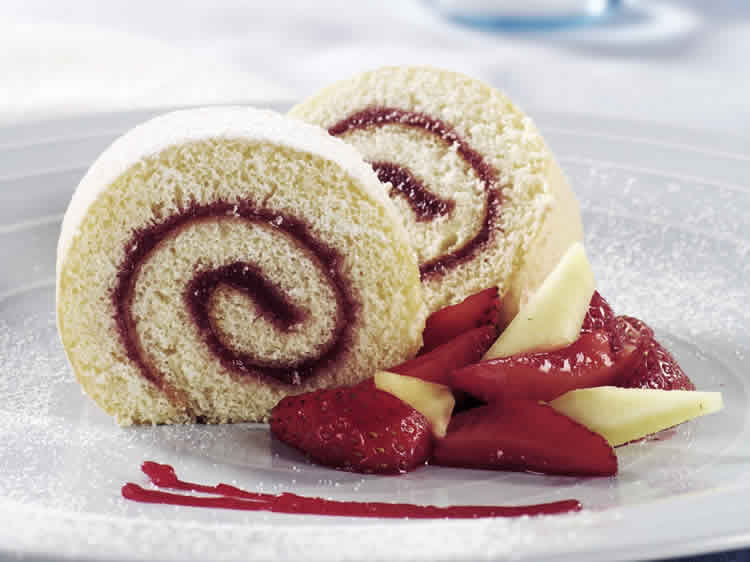 Gateau roulé à la confiture au thermomix