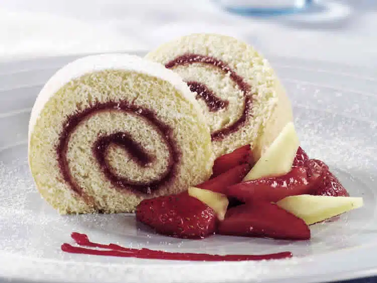 Gateau roulé à la confiture au thermomix