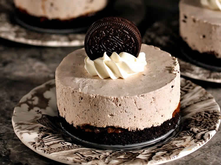 Gâteau glacé au biscuit oreo