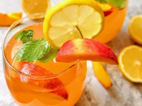 Limonade de pêche au thermomix
