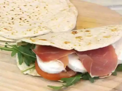 Piadina italienne au thermomix