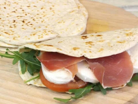 Piadina italienne au thermomix