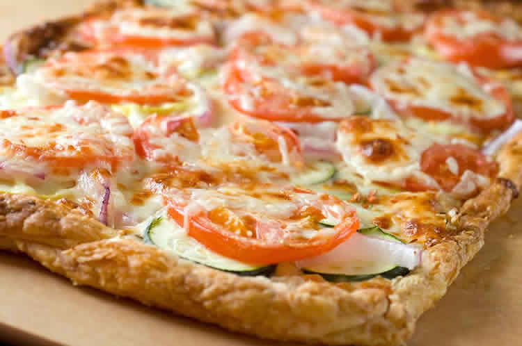 Pizza aux légumes