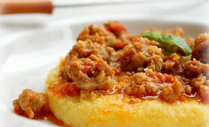 Polenta savoyarde au beaufort au thermomix