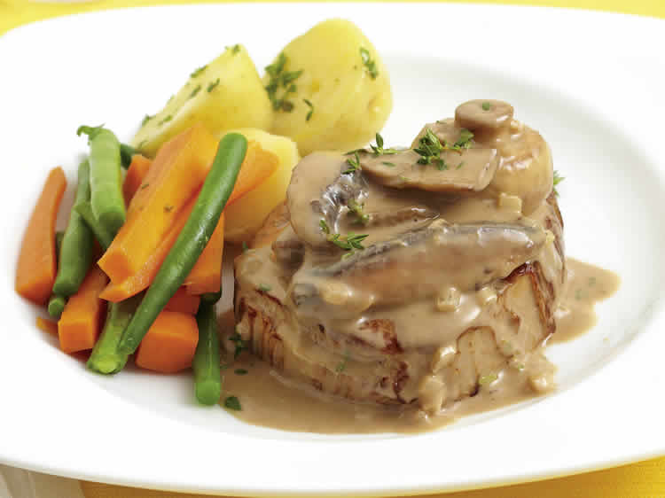 Rôti de veau à la crème au cookeo