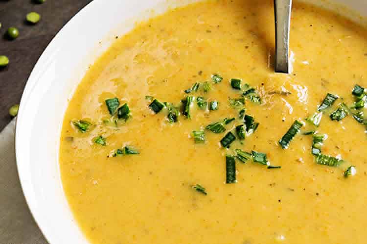 Soupe de poireaux et carottes au thermomix