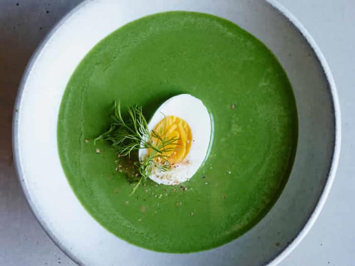 Soupe épinards au thermomix