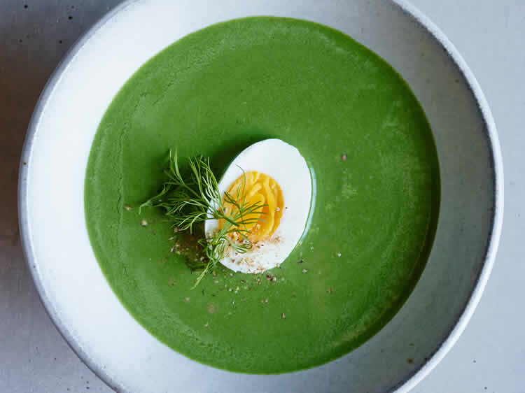 Soupe épinards au thermomix