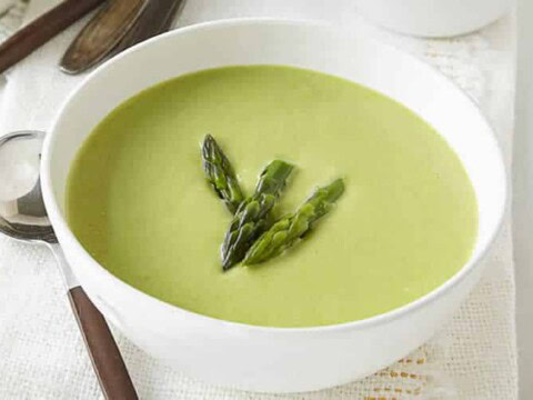 Velouté d'asperges vertes au thermomix