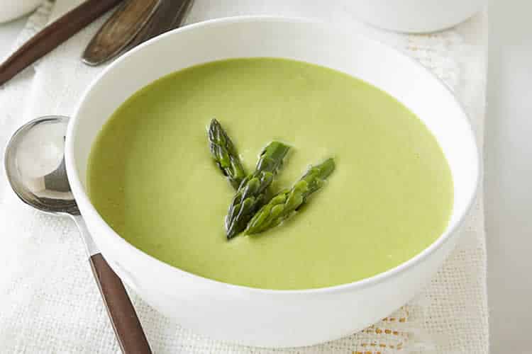 Velouté d'asperges vertes au thermomix