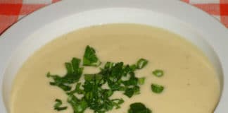 Velouté de poireaux et pomme de terre au thermomix