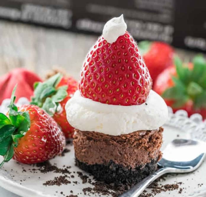 Cheesecake oreo crème et fraise