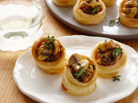 vol au vent poulet et champignon au thermomix