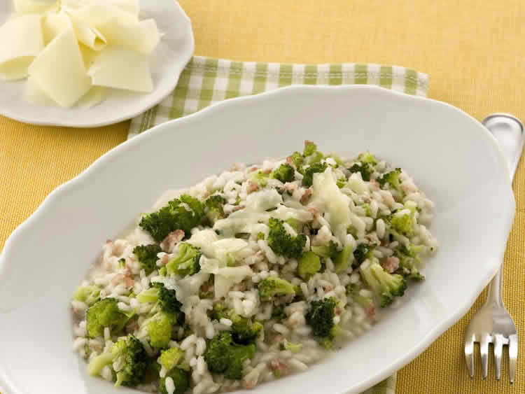 Brocoli au risotto et vin blanc au thermomix