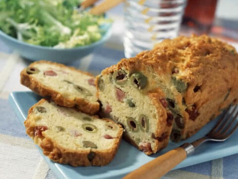 Cake aux olives et jambon au thermomix